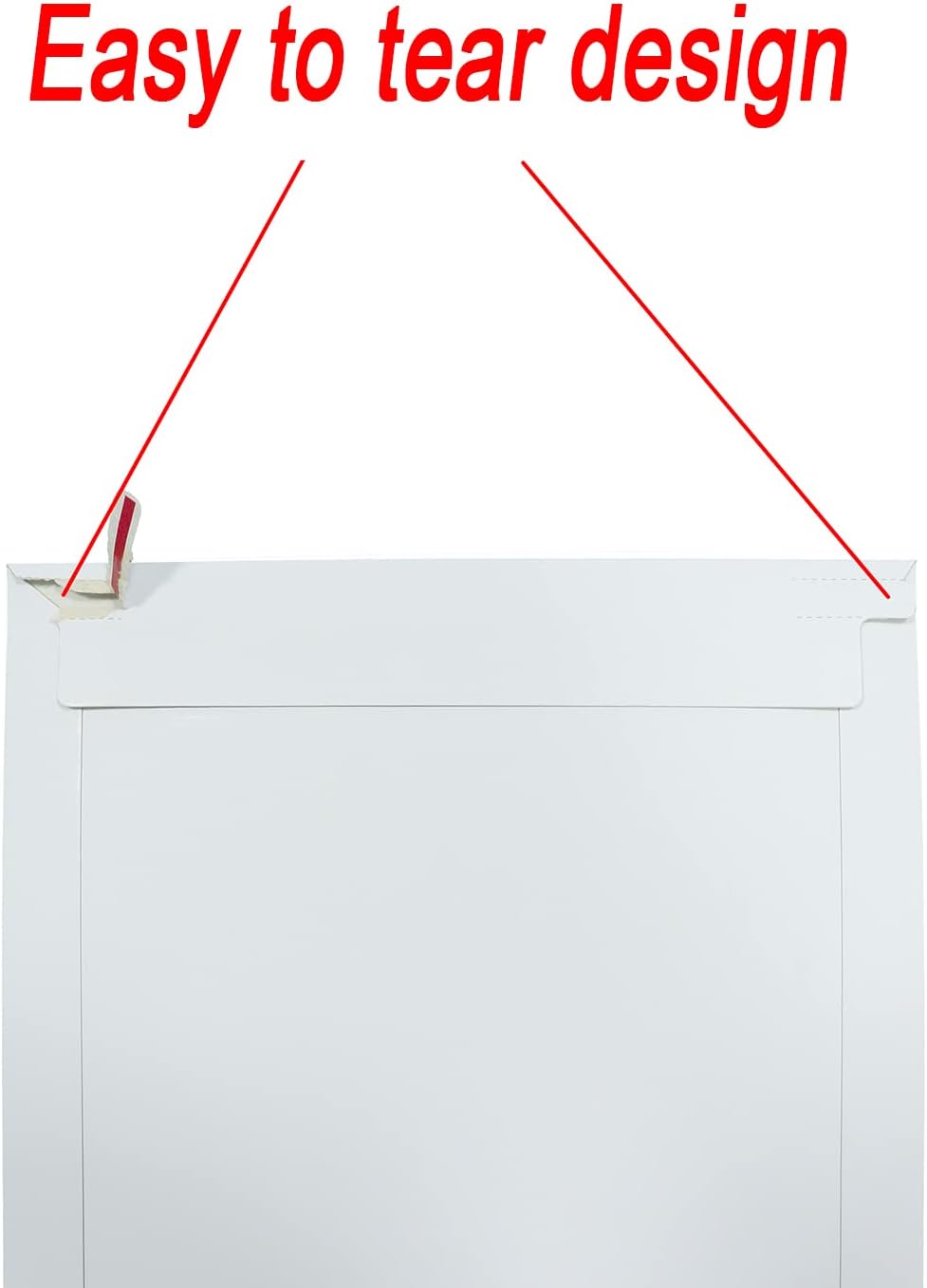 Rigid Mailers 30 Pack 9.25 x 11.75 inches White Self Seal Stay Flat Bulk Cardboard Kraft No Bend Mailers Peel and Seal for Document Photos Pictures Papers Files CD