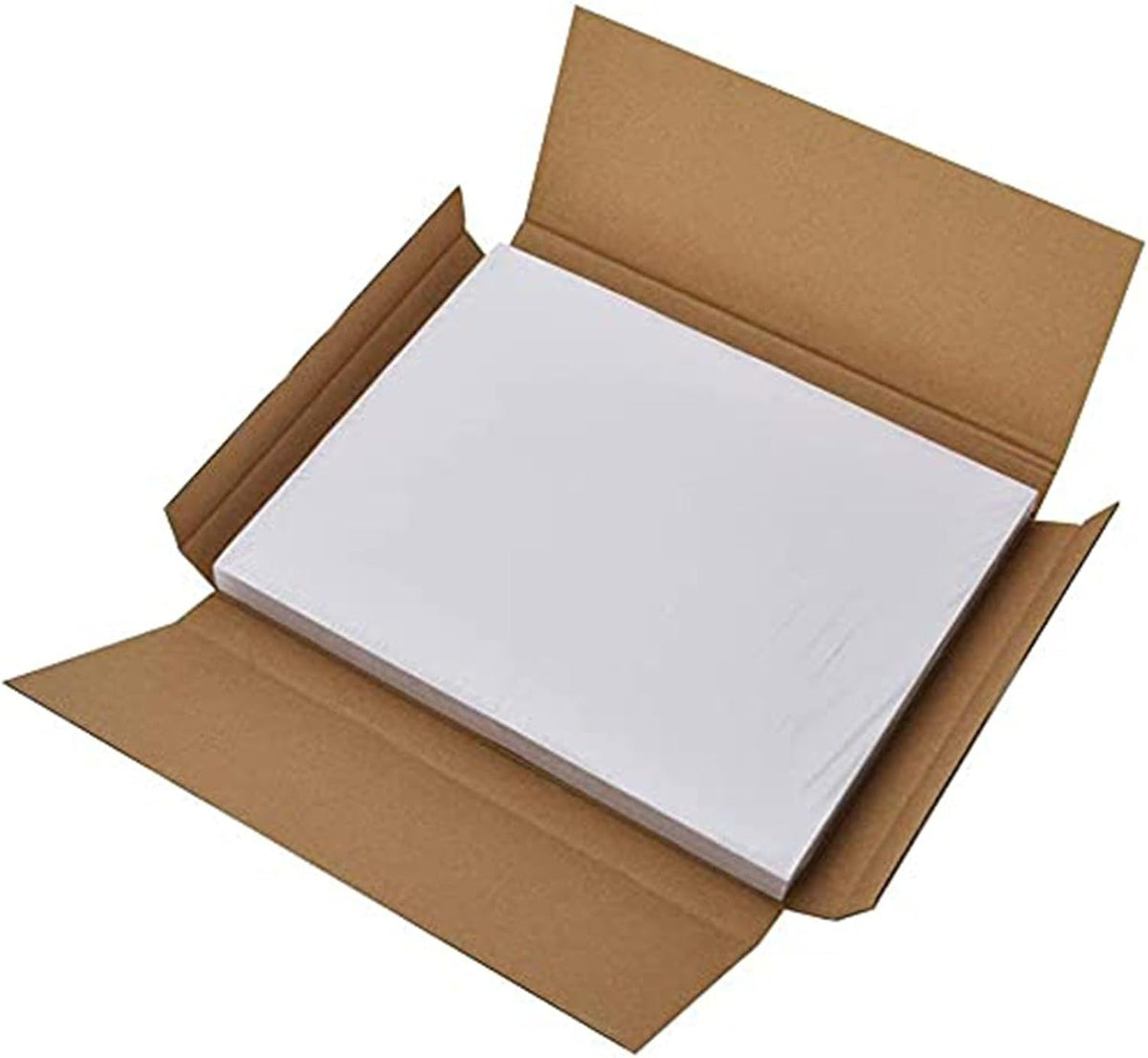 Round Corner Half Sheet Shipping Labels for Laser and Inkjet Printers,8.5" x 5.5" Address Labels Self Adhesive Mailing Labels(2000 Sheets, 4000 Labels)