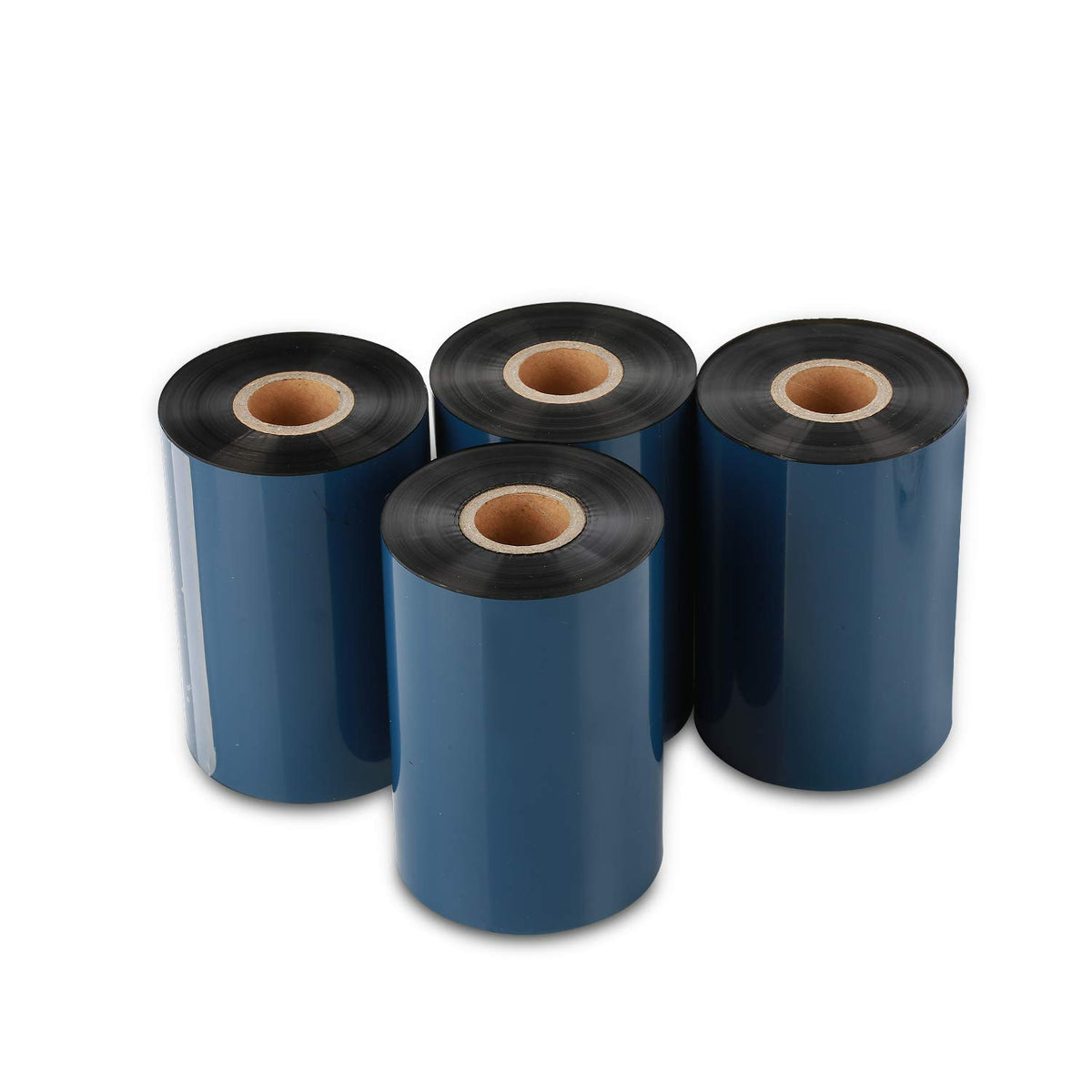 Thermal Transfer Ribbon - Premium Wax Printer Ribbon 1" Core Ink Out- 1 Roll (4.33" x 1476') 110mm450m for Zebra ZT410,ZT420,ZT610,105SL,110*i4,140*i4,zt230,Godex ez2300,Citizen s700