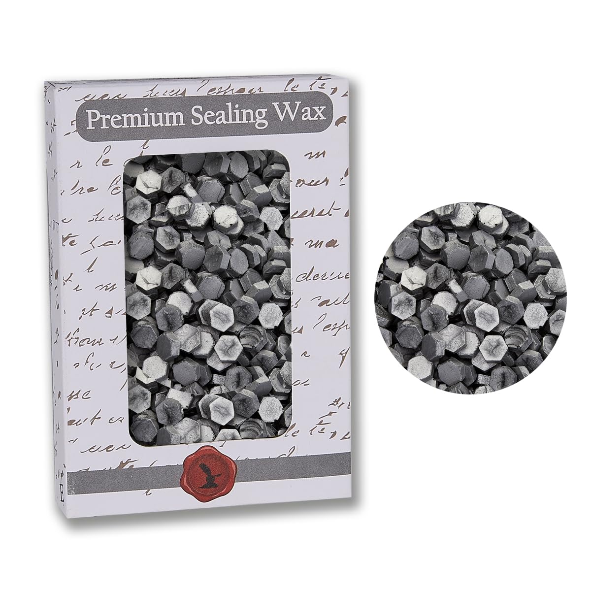 Silver Premium Sealing Wax Beads 2 OZ. 350 + pcs.