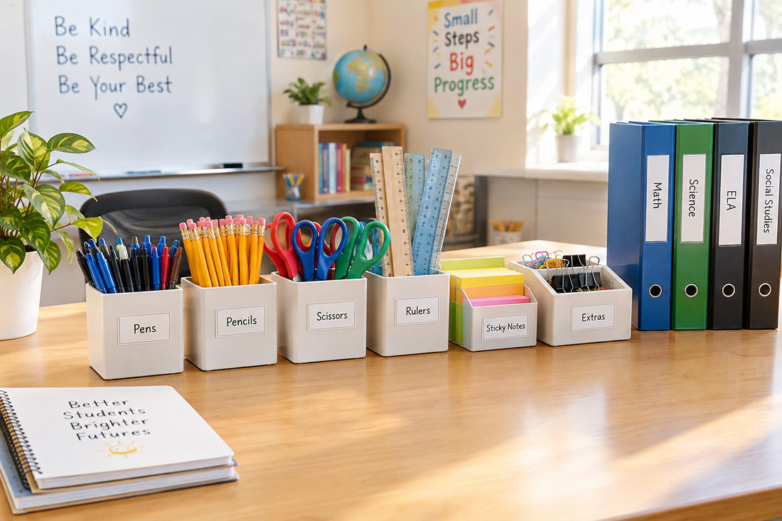 A Smarter Classroom Supply Station: How Teachers Can Spend Less Time Searching and More Time Teaching