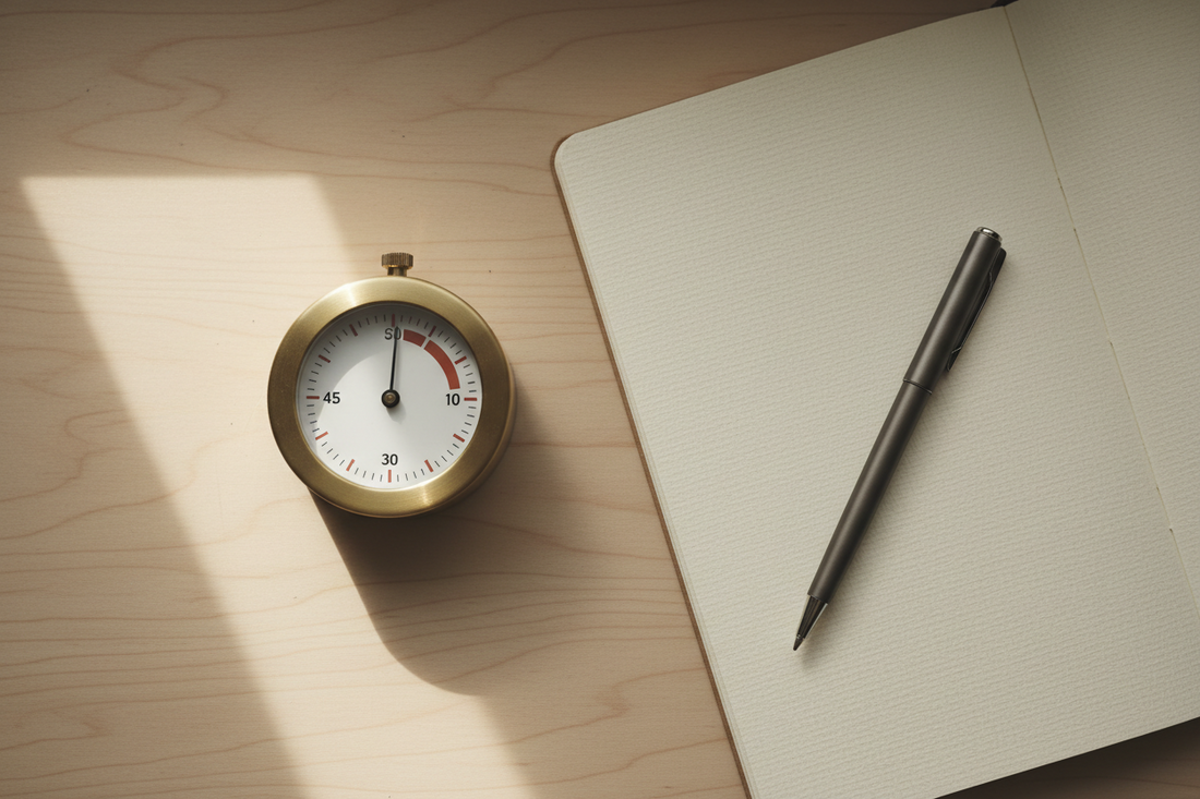 The 30-Minute Focus Routine for Days When Everything Feels Distracting