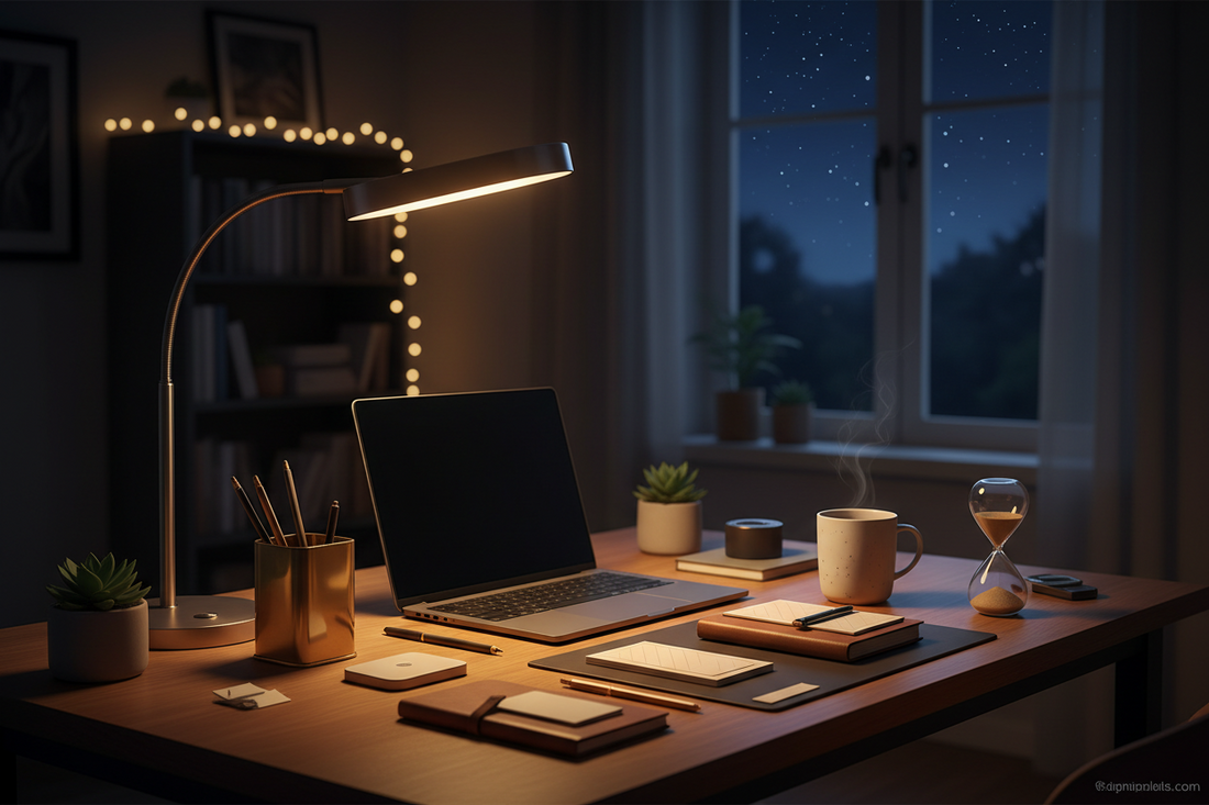 The Night Owl’s Guide to a Cozy and Focused Evening Workspace