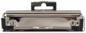 8.5x14 Clipboard Acrylic Panel Featuring a Low Profile Clip Orange