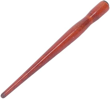 10 Pcs Dip Pen Set Nib Pen Holder Comic Dip Wooden Pen Nib Holder for Art Painting English Calligraphy (Annatto Color)