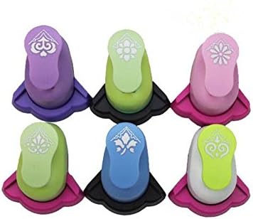 Fascola 1Pcs Embossing DIY Corner Paper Printing Card Cutter Scrapbook Shaper Large Embossing Device Hole Punch Kids Handmade Craft Gift, Total 12 Design (Style 12)