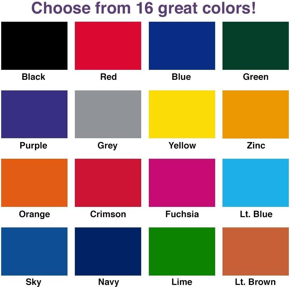 Infusion Self-Inking Custom Rubber Stamp (Personal or Business Use) - Choose from 16 Colors (13/16" x 13/16")