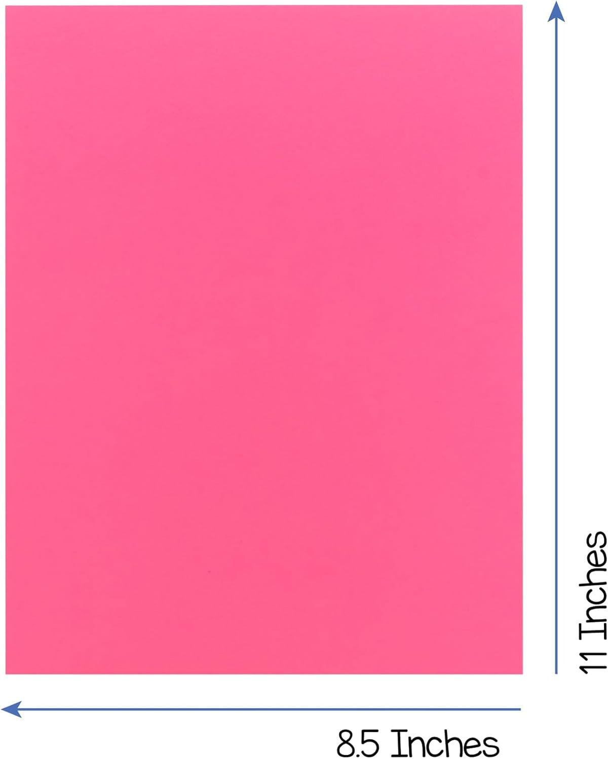 Hygloss Bright Colored Cardstock - 8.5x11-Inch, 12 Assorted Colors, 96 Sheets, 65 lb/ 176 gsm, Fade-Resistant, Acid-Free Color Card Stock Paper