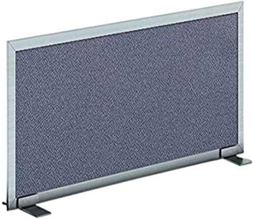 OBEX Acoustical Free Standing Privacy Screen, Cubicle Accessories Desk Privacy Panel, Desk Dividers for Office, Office Furniture Partitions Portable Sound Proof Dividers, 18" x 48", Twilight