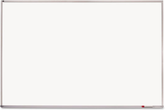 Quartet Magnetic Dry Erase White Board, 8' x 4' Whiteboard, Porcelain Surface Will Not Stain or Ghost, Silver Aluminum Frame (PPA408)