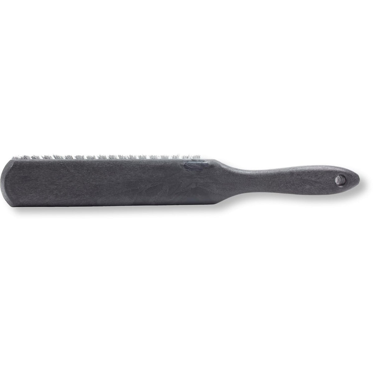SPARTA Handheld Soft Counter Brush 8 Inch Bristle Span, Multi-Use Dust Brush with 5 Inch Handle for Tables, Countertops, and Delicate Surfaces, Polyester, Black
