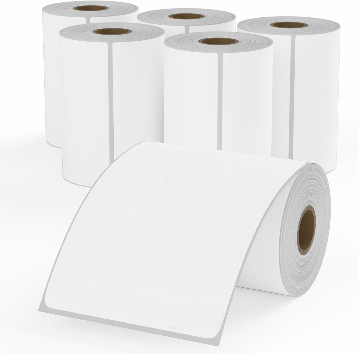 9527 Product 4x6 Blank Direct Thermal Shipping Labels for Zebra 2844 Zp-450 Zp-500 Zp-505 Direct Thermal Labels Printers, Eltron Printer, 250 Labels per Roll,Total 6 Rolls 1500 Labels
