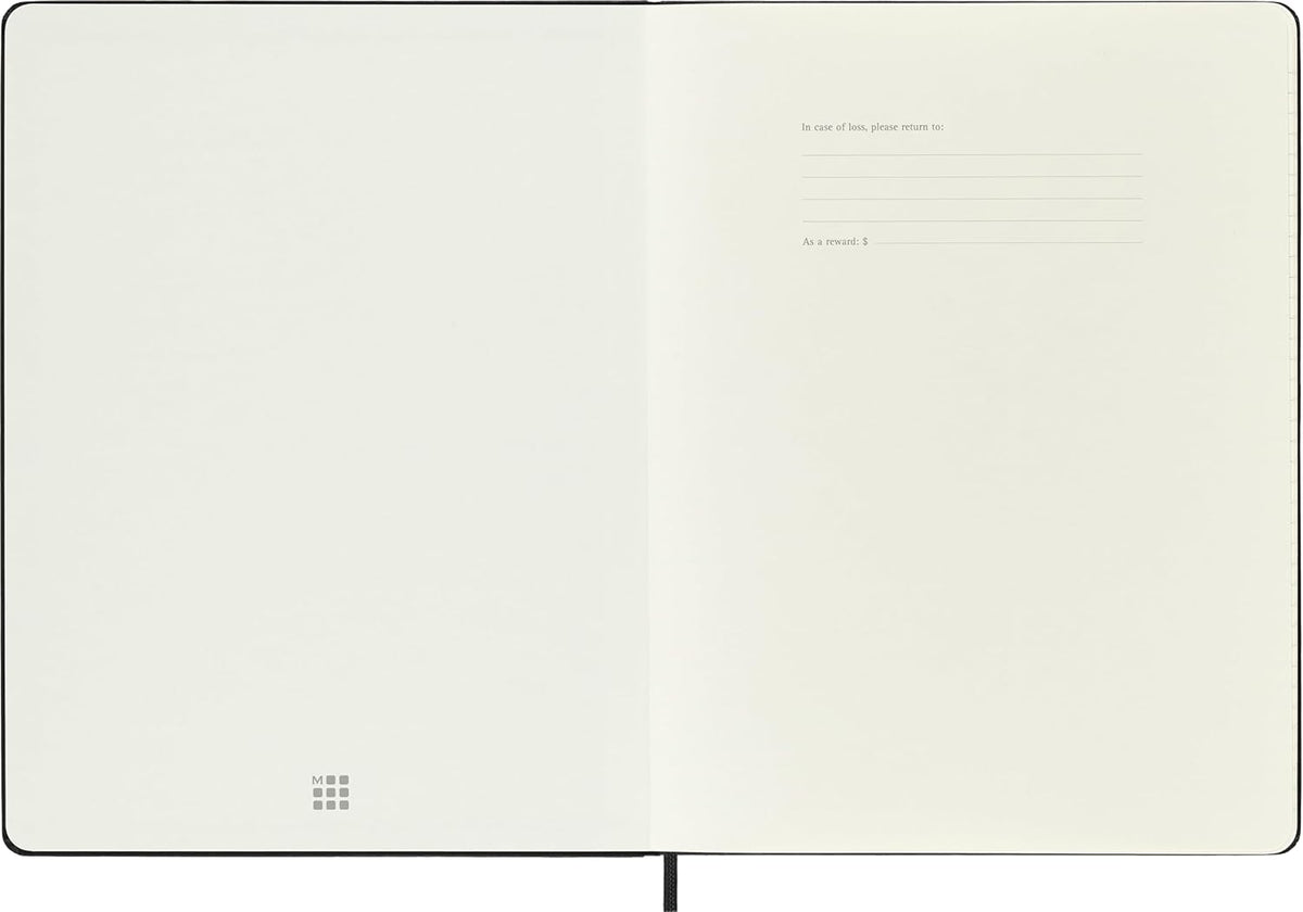 Moleskine 12 Month 2026 PRO Smart Weekly Vertical Planner, Hard Cover, XL (7.5" x 9.5") Black: Compatible with Moleskine Smart Pen (Smart Set Sold Separately)