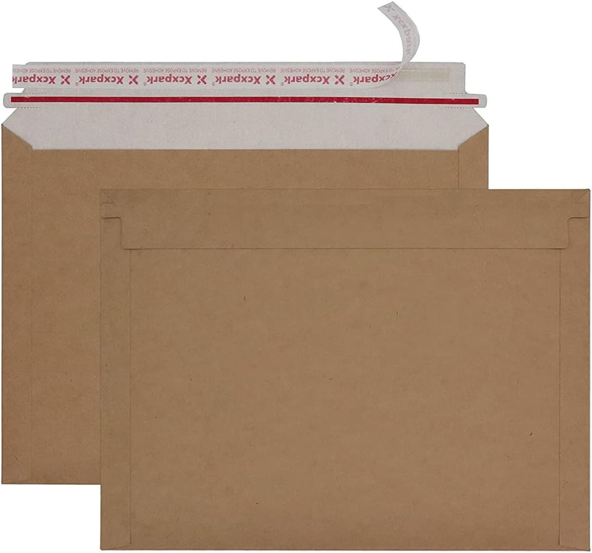 36 Pack Brown Kraft Rigid Mailers 10 x 13.5 inches, Self Seal Photo Document Mailers Premium Cardboard Keep Flat Envelopes for Photos, Pictures, Papers, Files, CD
