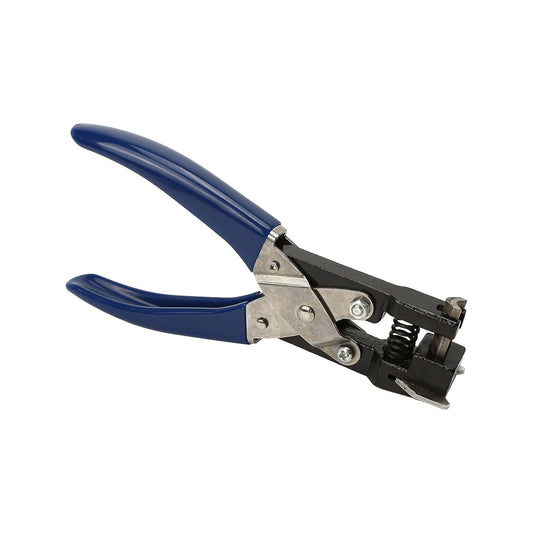 R3 3mm Radius Heavy Duty Clipper, Corner Rounder Cutter, Used for PVC Card Cutting, Metal Heavy Duty Rounded Edge Circle Rounding Maker Clipper for PVC ATM (1PC, Blue) (6.7''x1.6'')