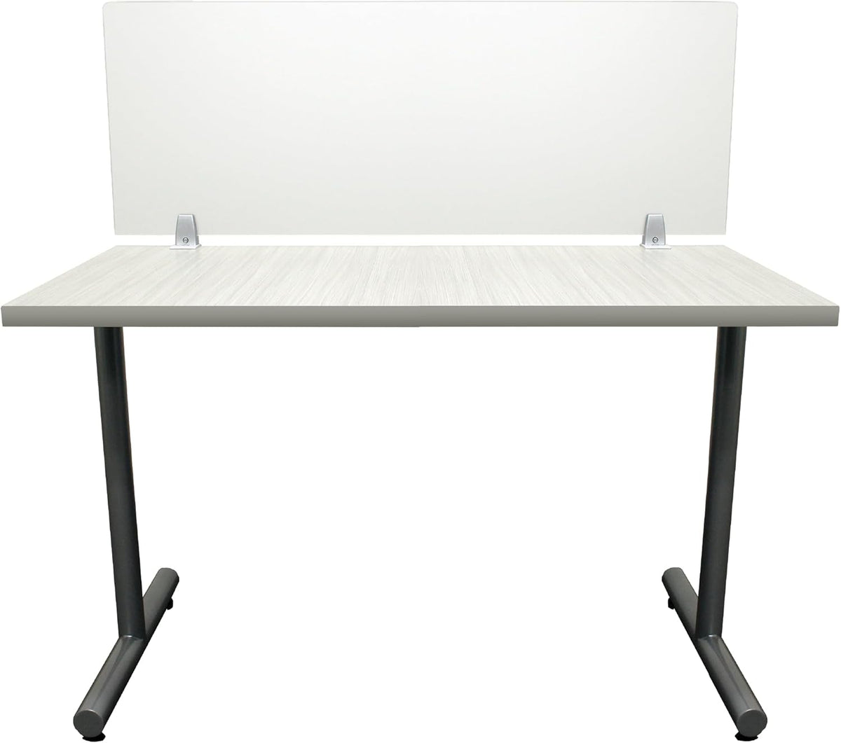 OBEX Frosted Acrylic Desk Mounted Privacy Panel, 18" x 72", Frosted