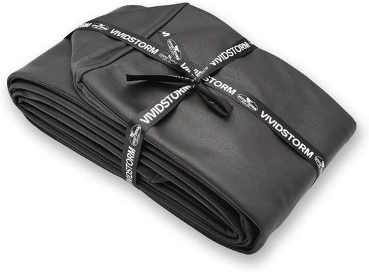 VIVIDSTORM 100" Motorized Projector Screen Waterproof Dust Cover with Black Color,VSWDS100HB