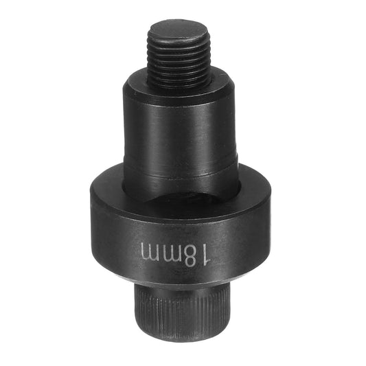 HARFINGTON Sheet Metal Punch Hole Punch 18mm Bearing Steel Precise Cutting Manual Knockout Punch Kit for Metal Steel Plate Sink Stainless Steel, Black