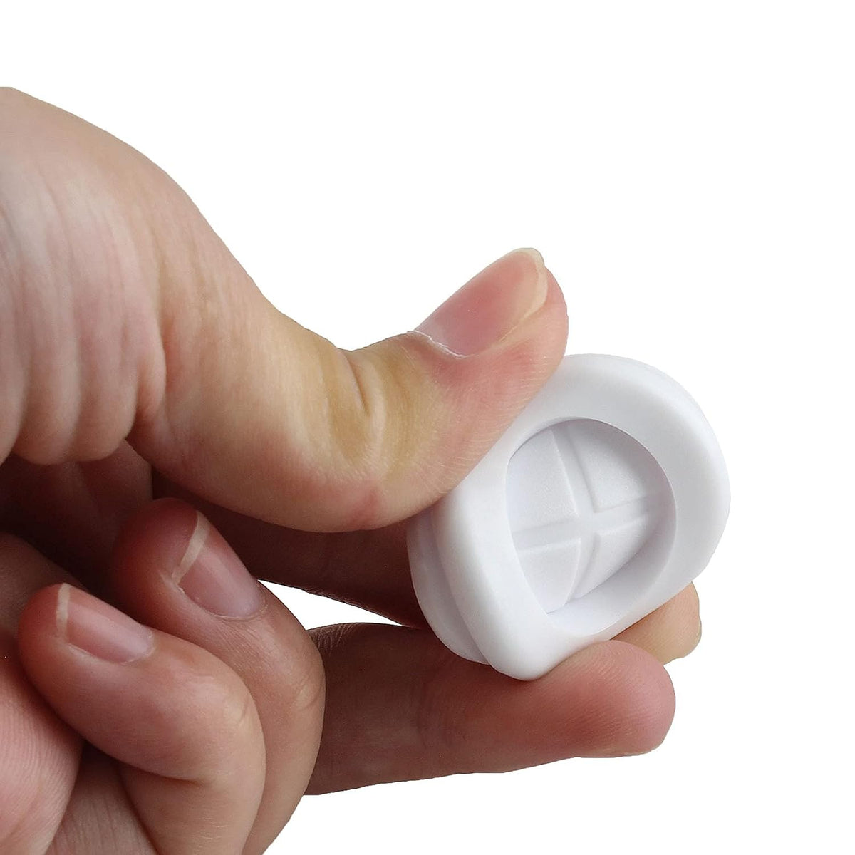 24 Pack 0.79" Inside Diameter 1" Drill Hole Rubber Grommet, Firewall Plug Grommet Rubber Grommets Wire Protection, Double Sided Round (White)
