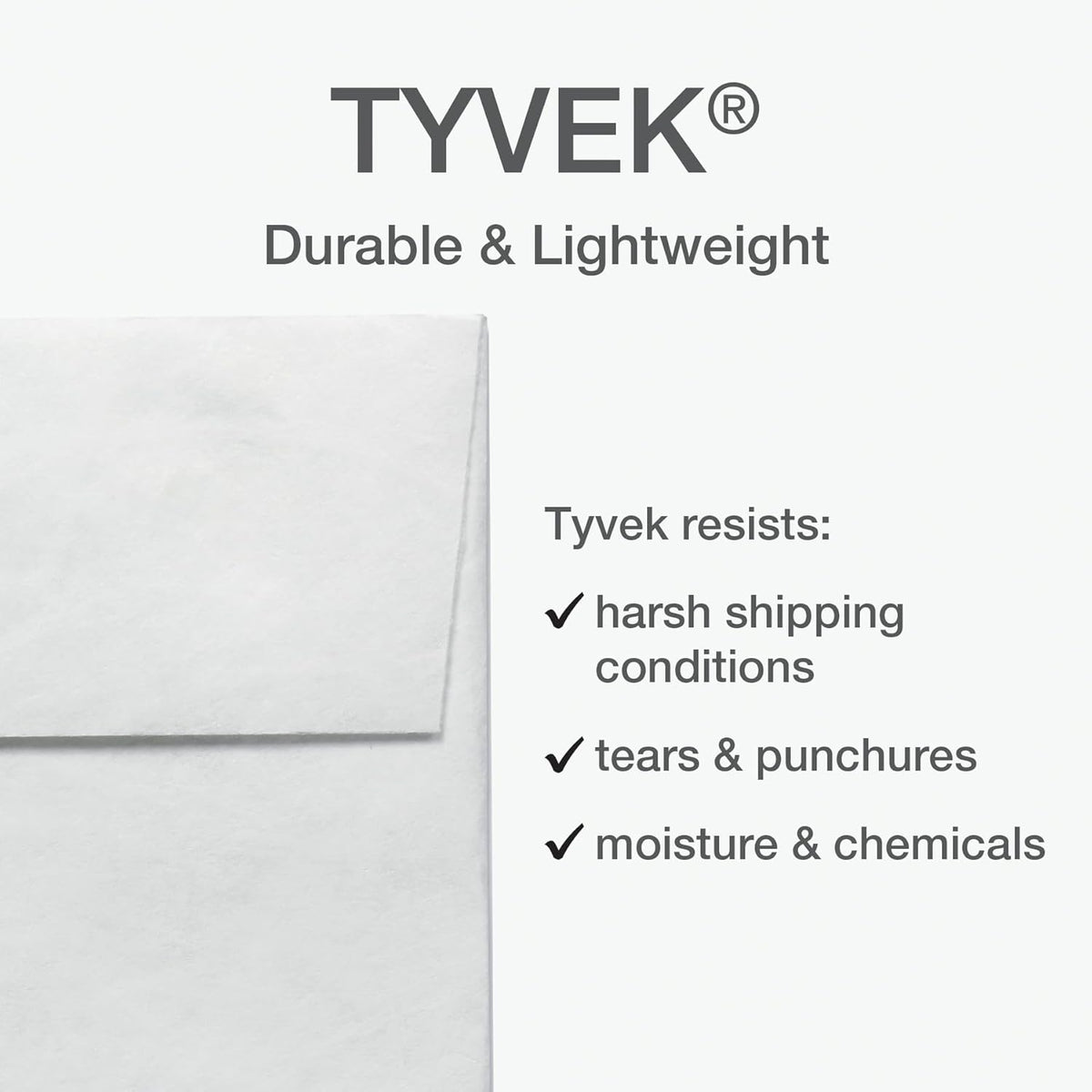 Columbian Self-Seal Mailers, Self-Sealing Envelopes, Made with DuPont Tyvek Material, 14 lb., Puncture, Tear and Moisture Resistant, White, 9" x 12", 100 per Box (1016969)