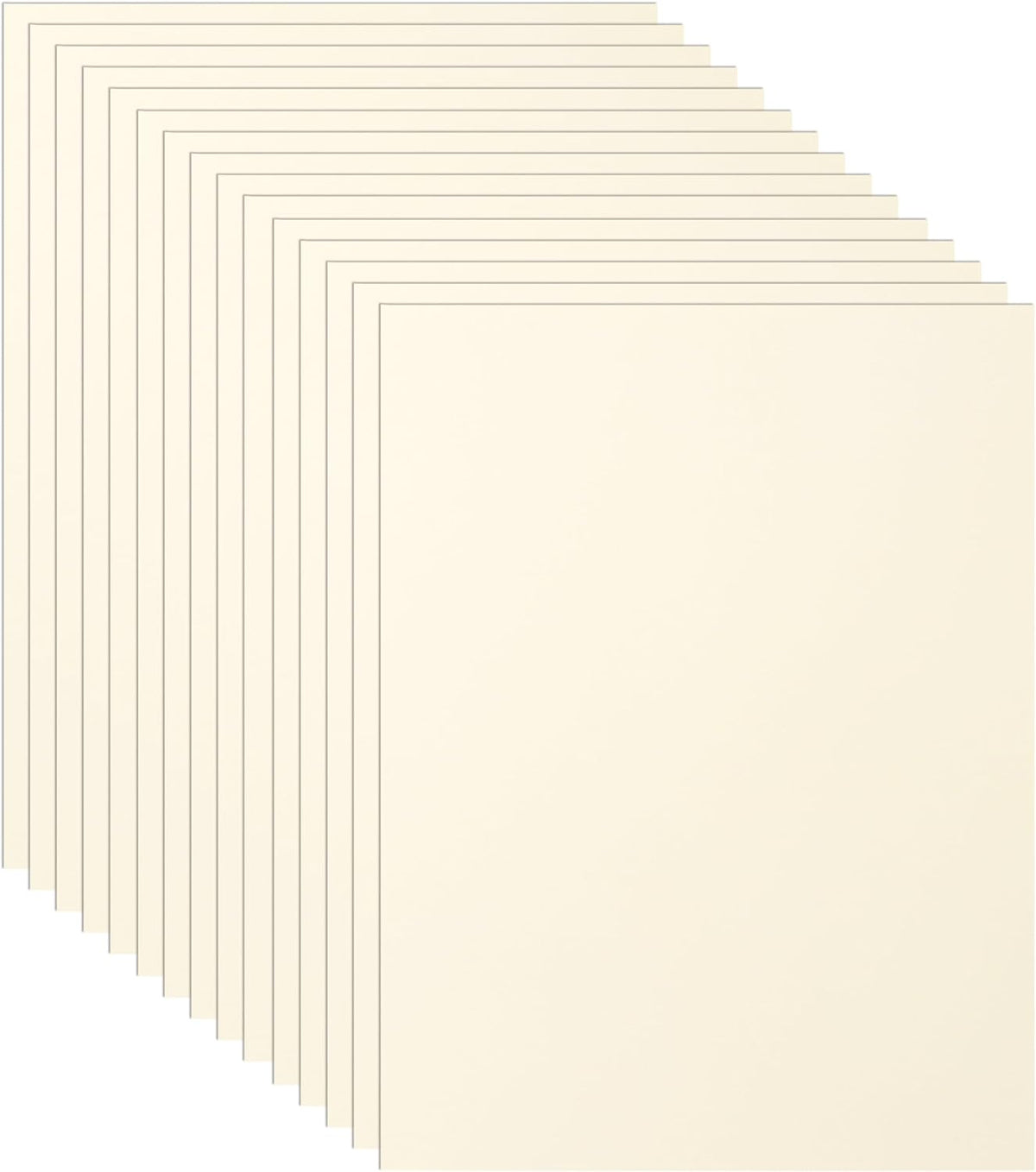 100 Sheets Cream Cardstock 8.5 x 11 Off White Paper, 75lb Premium Ivory Paper Card Stock for Wedding Invitations, Crafting, Memus, Cards Making, Certificate, Business Cards