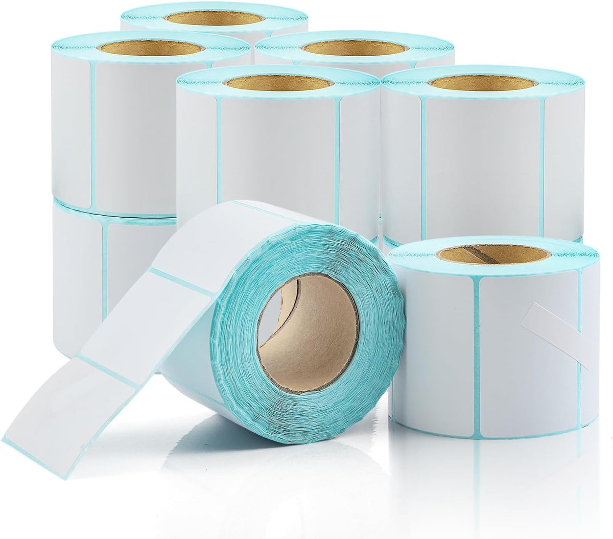 Bonvoisin Printing Scale Label Rolls, 58 X 40 mm, Barcode Label, 12 Rolls Per Case