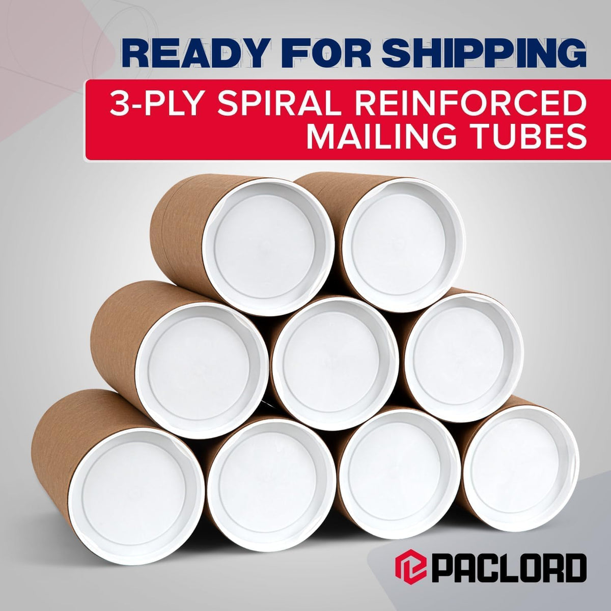 4" x 6" Heavy-Duty Reinforced Cardboard Mailing Tube, Pack of 1 Tube with 2 Caps – Secure USPS Approved – Great for Shipping and Storing of Prints, Artwork, Posters or Documents