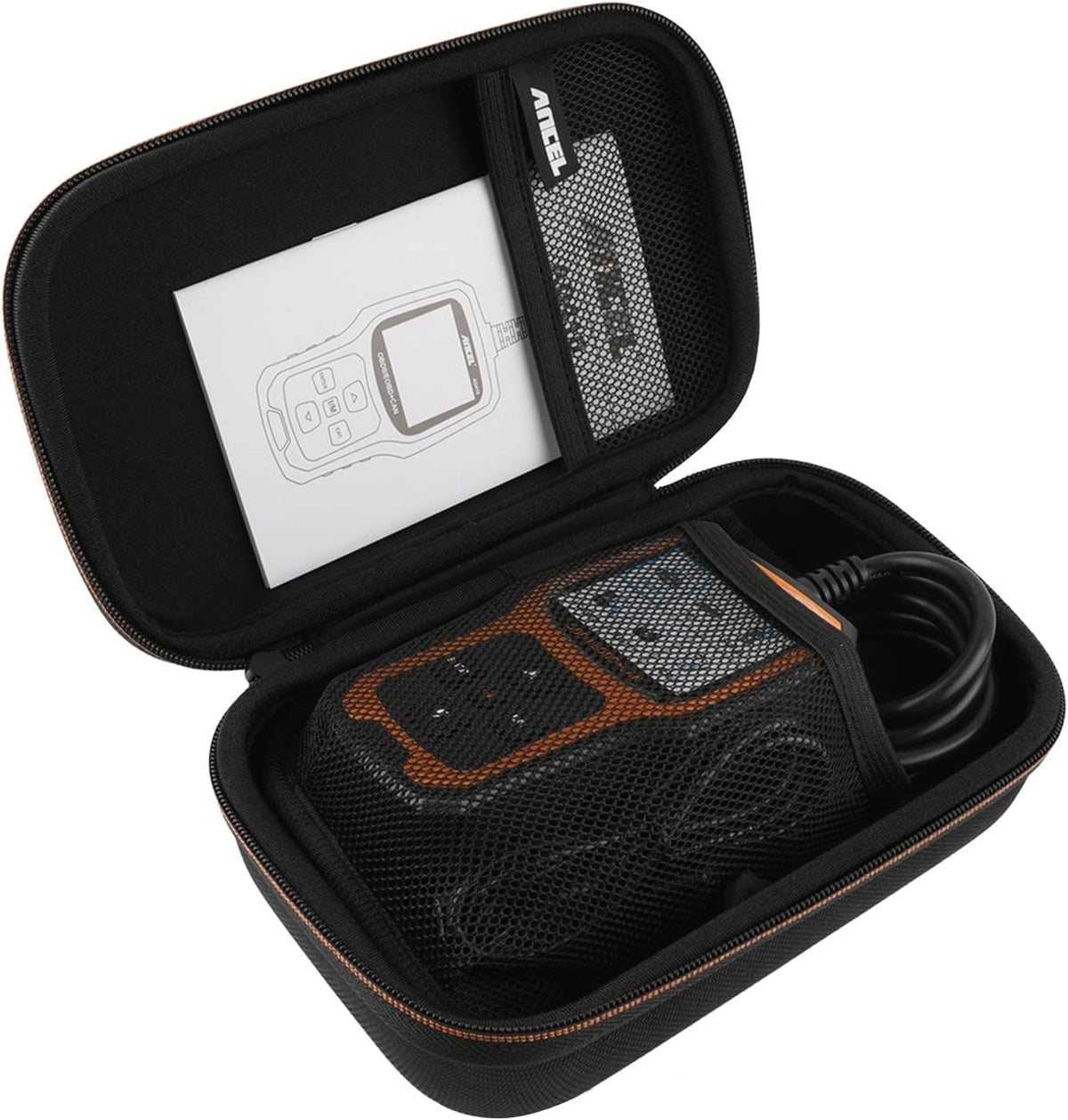 ANCEL Protective Case Storage Bag for OBD2 Scanner Code Reader Diagnostic Scan Tool Battery Tester