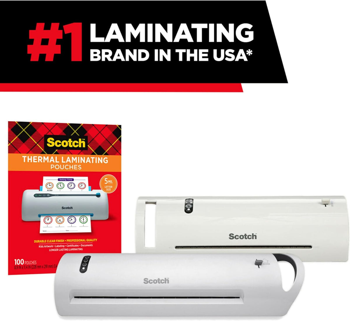 Scotch Thermal Laminator, Extra Wide 13 Inch Input, Ideal for Teachers, Small Offices, or Home (TL1302Z)