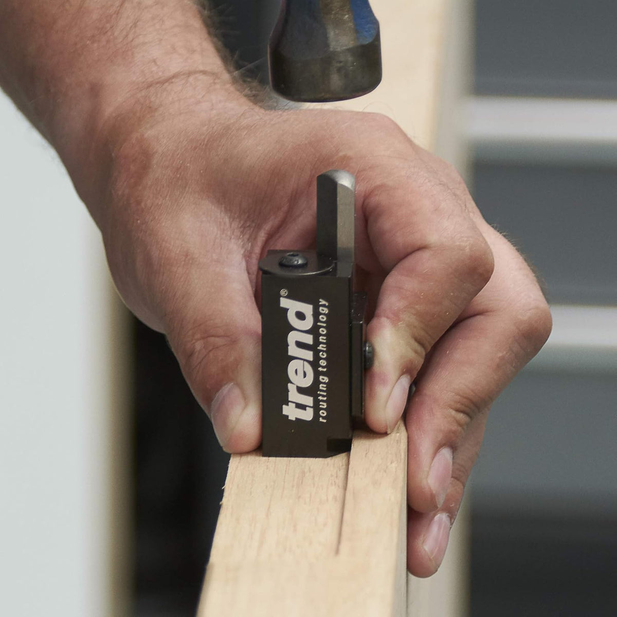 Trend Hinge Recess Squaring Corner Chisel, Quickly Square Up Rounded Corners, C/CHISEL