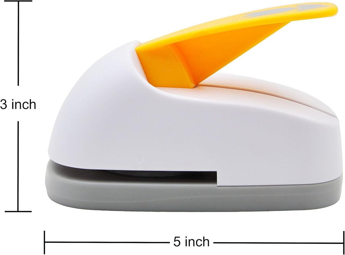 Craft Lever Punch Side Length 1.75inch Equilateral Triangle Punch Professional Tool for Paper Crafting DIY Projects，Gifts，Stationery，Education，Greeting Cards Arts Fun Projects