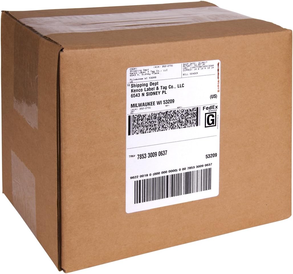 4" x 6" Compatible with Dymo® 4XL Postage Shipping Labels, Compatible with Dymo 1744907 (1 Roll - 220 Labels Per Roll) (24 Pack)
