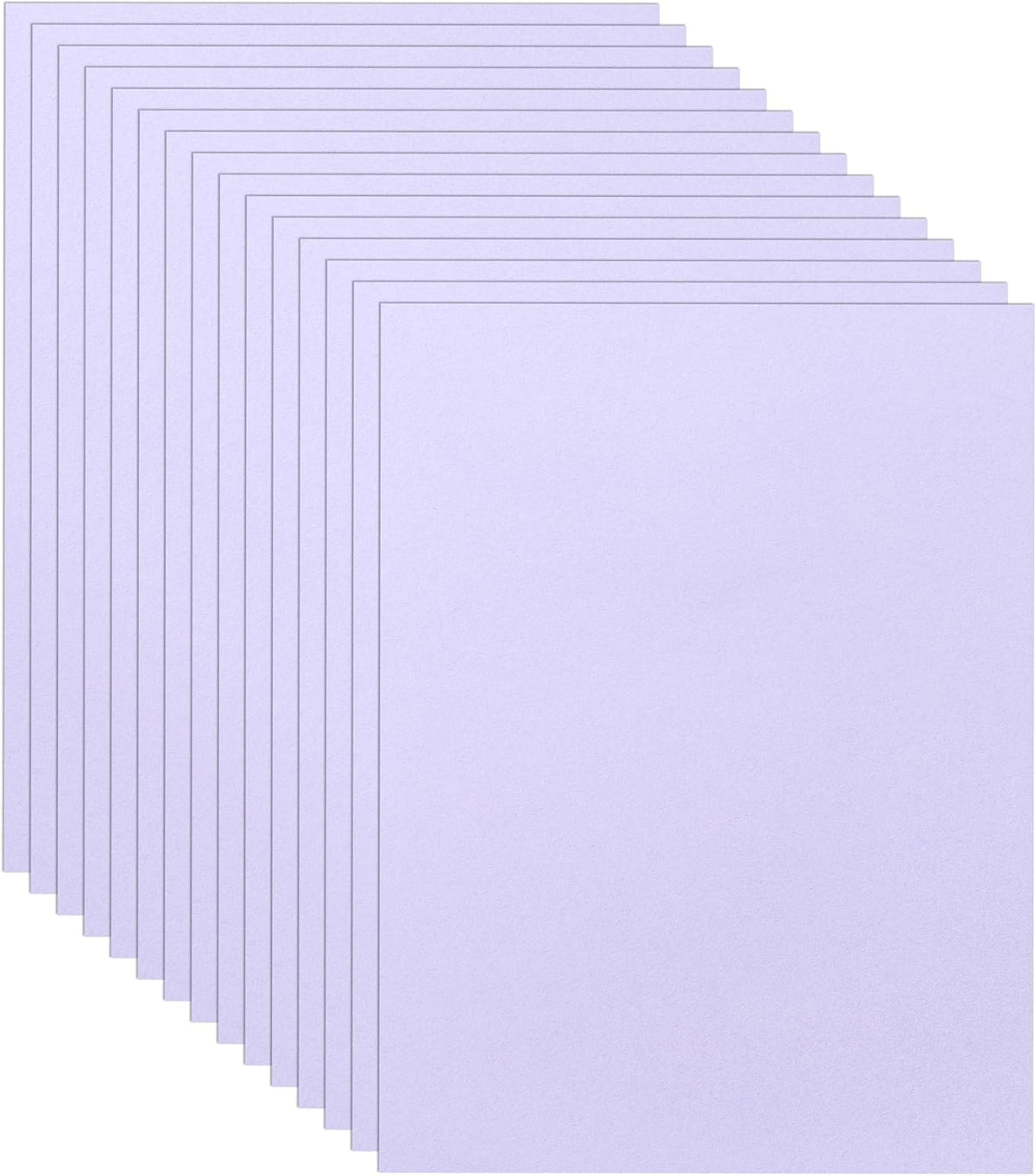 100 Sheets Purple Cardstock 8.5 x 11 Craft Paper, 75lb Light Purple Card Stock for DIY Cards Making, Wedding Invitations, Thank You Card, Bussine Cards, Certificates
