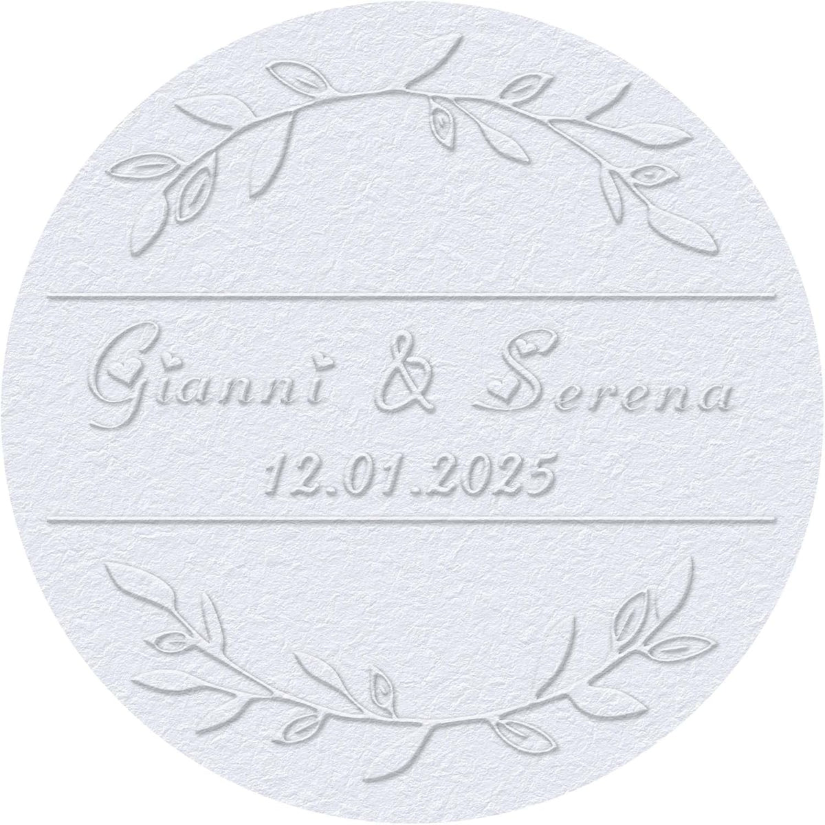 Personalized Wedding Embosser Stamp， Custom Book Business Card Paper Document Notebook, Self Inking Stamp，Book Lover Gifts，Christmas Gifts (Style10)
