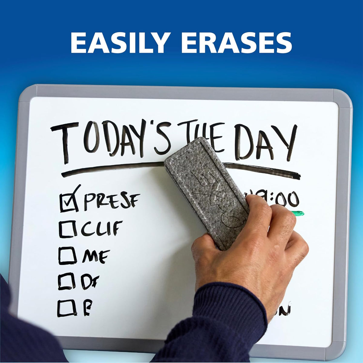 EXPO Dry Erase Markers, Low Odor Ink, Assorted Colors, Chisel Tip, 12 Count - Easily Erases, Vibrant Ink, Ideal for Classroom, Back to School Supplies, Teachers, Office, Whiteboard & Home
