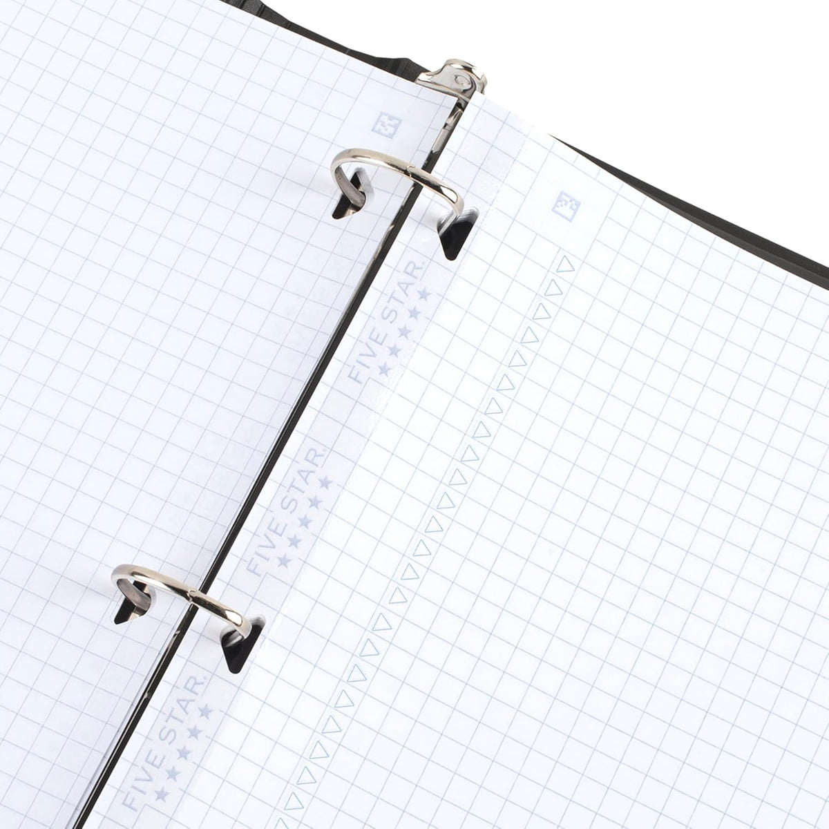 Five Star Loose Leaf Paper + Study App, Graph Ruled Filler Notebook Paper, Reinforced, Fights Ink Bleed, 8-1/2" x 11", 200 Sheets (170055-ECM)